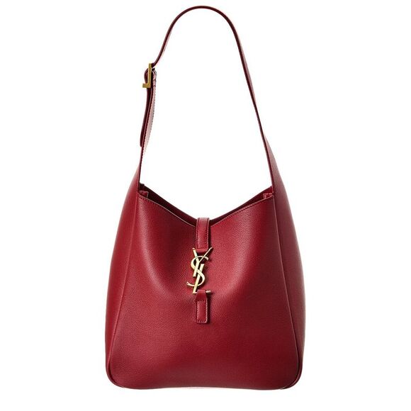 Saint Laurent Le 5 A 7 Small Leather Hobo Bag - Picture 1 of 5
